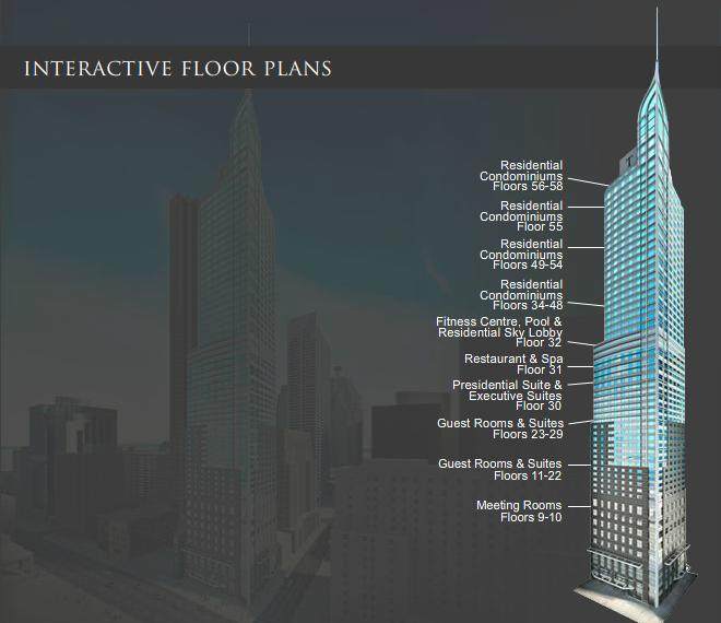 多伦多特朗普国际酒店 Trump International Hotel & Tower Toronto_Floor plans.jpg