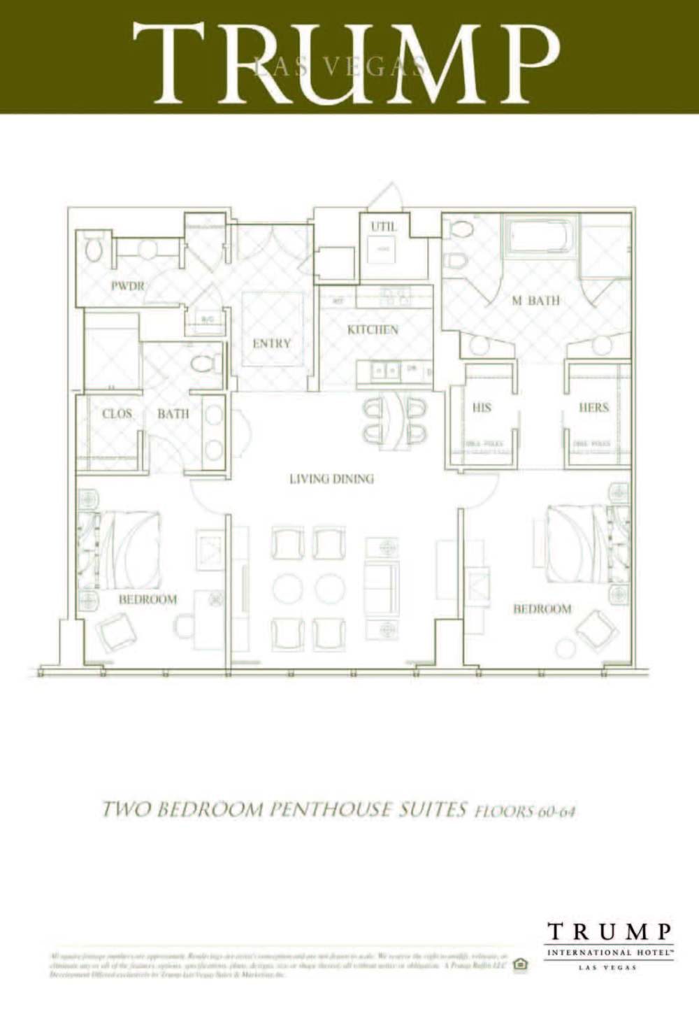 拉斯维加斯特朗普国际酒店Trump International Hotel Las Vegas_penthouse_twoBedroom.jpg