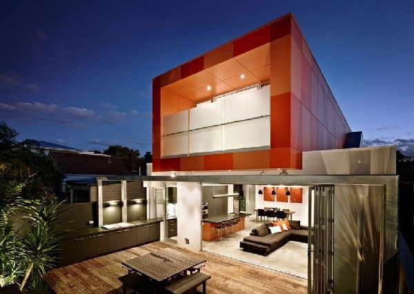 夺目的橙色：墨尔本South Yarra住宅设计_20111116224901450.jpg