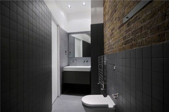 英国伦敦现代公寓/Chiara Ferrari_Modern Apartment Interior Modern Design Toilet Interior.jpg