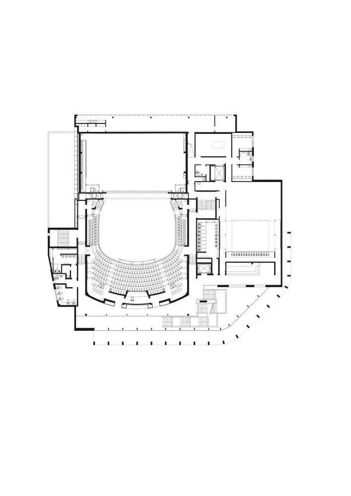 英国坎特伯​​雷马洛剧院 New Marlowe Theatre_Floor Plan Floor Plan(2).jpg