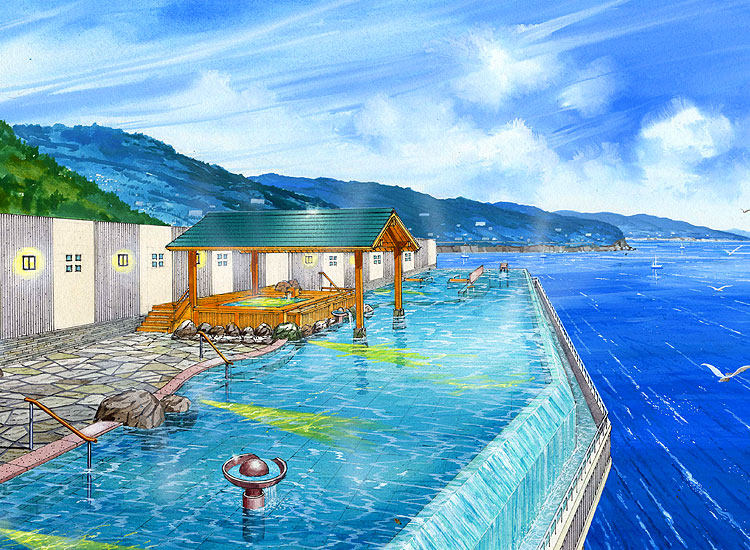 伊豆・稲取温泉滨之汤旅館 izu-hamanoyu_パース画像.jpg