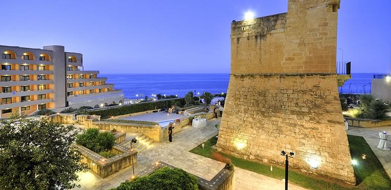 马耳他圣乔治湾科林西亚酒店Corinthia Hotel St George's Bay_Historic Tower.jpg