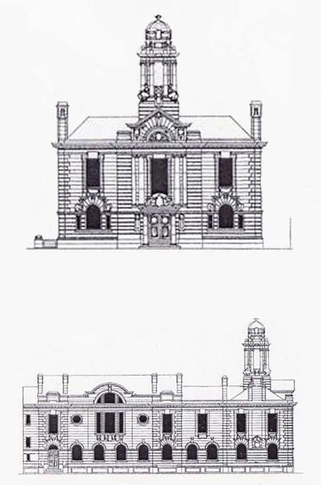 伦敦大会堂酒店Town Hall Hotel & Apartments_sketches.jpg