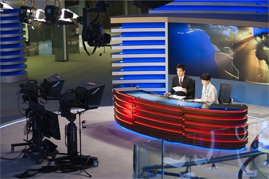 凤凰卫视电视总部香港新闻演播室