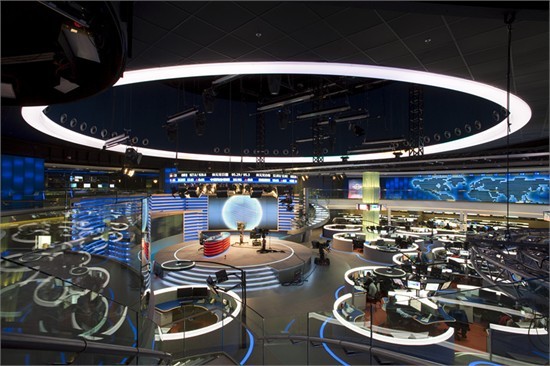 凤凰卫视电视总部(香港)新闻演播室