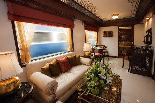 印度王公快车(Maharajas’ Express)，全球最奢华的八条火车线路之一。 