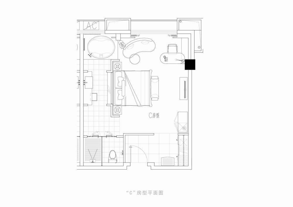 PTL--宜昌-外滩领馆酒店_008 “C”房型平面图.jpg