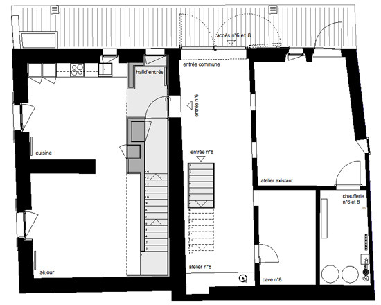 瑞士现代住宅的建筑改造项目 / bunq architectes_k-bunq-cor-09.jpg