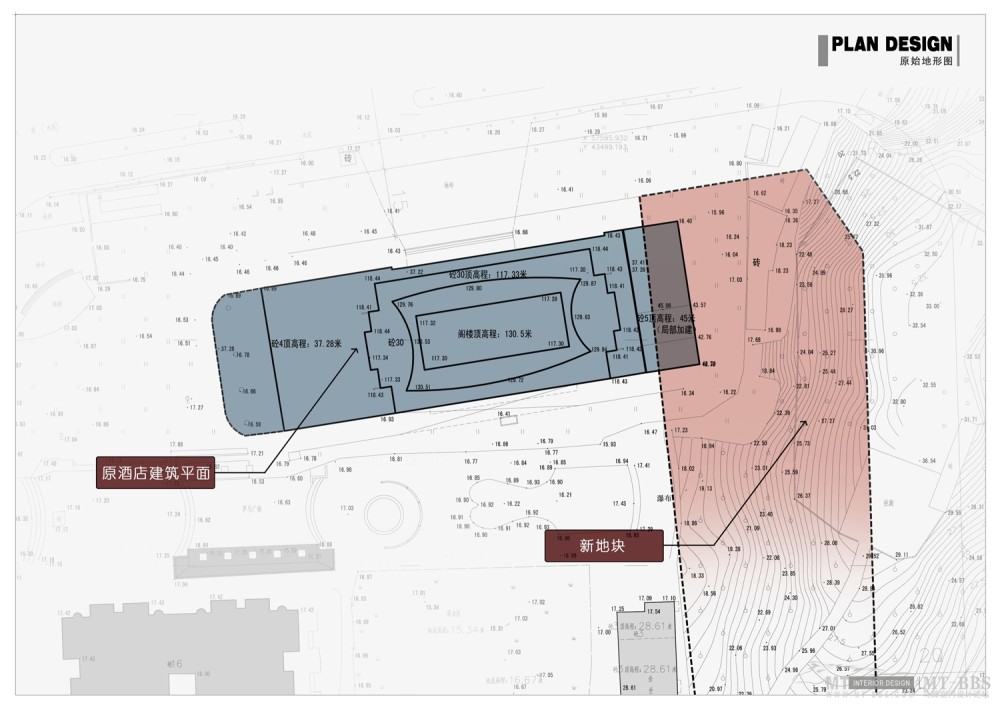 PTL设计公司惠州皇冠假日2011年新作_002 原始地形图.jpg