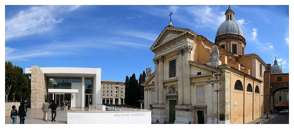 Richard Meier 設計之 ARA PACIS MUSEUM 和平祭壇博物館外觀_Meier-Ara_Pacis_Museum_04.jpg