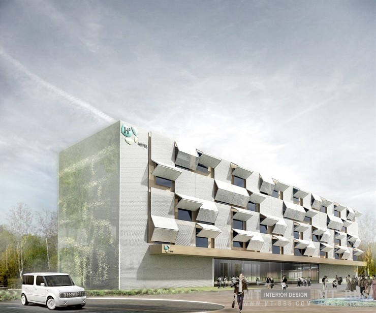 意大利贝加莫H³hotel / Mauro Marelli_© Blast Architetti1.jpg