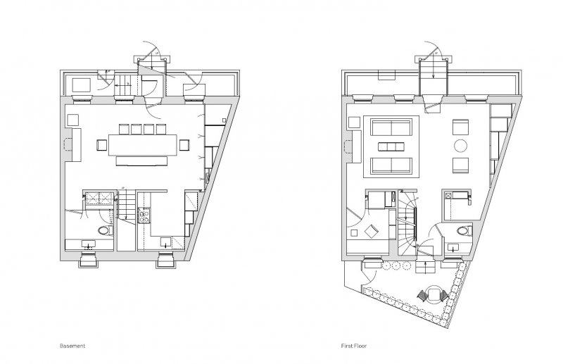 美国纽约130 Charles Street住宅_basement_1floor.jpg