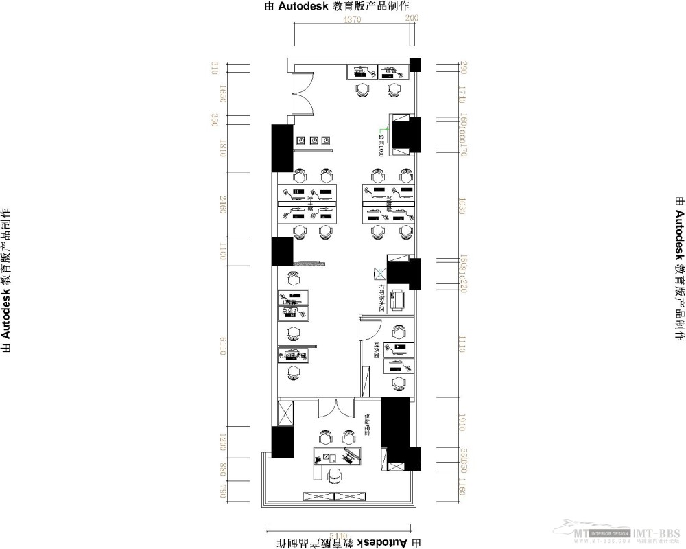 长条型办公空间请高手们指导_小办公室-Model.jpg