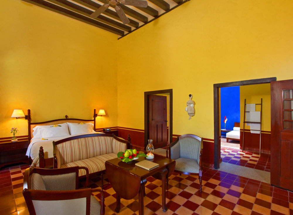 墨西哥坎佩切Hacienda Puerta Campeche, Mexico_10)Hacienda Puerta Campeche—Junior Suite with bath 拍攝者 Luxury Collection Hot.jpg