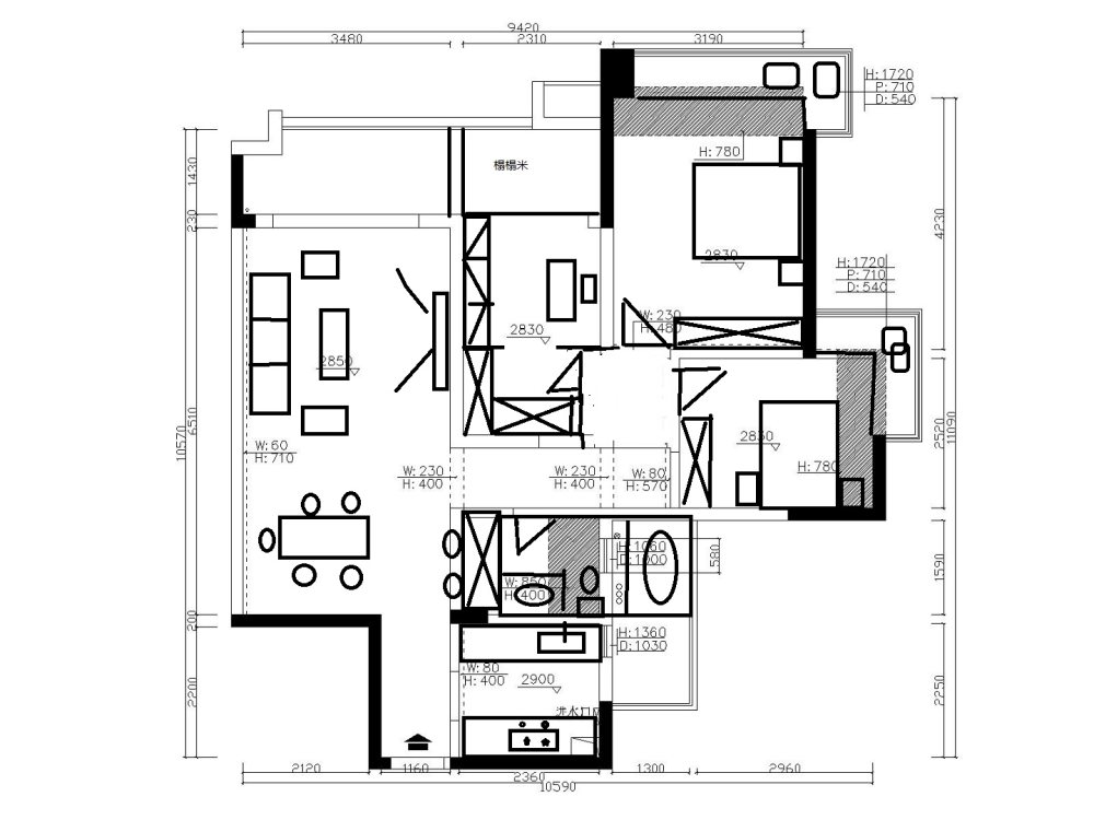 大家给点意见打造一个现代冷酷的空间_雅居乐肖生雅居a-Model.jpg