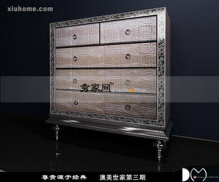 【绝对经典】欧式家具之“澳美世家家具”3D模型_四斗柜3D模型.jpg