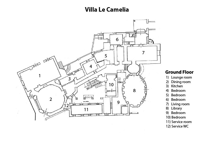 意大利卡普里岛勒卡梅利亚渡假别墅 Villa Le Camelia_Villa Le Camelia, Amalfi Coast, Italy26.jpg