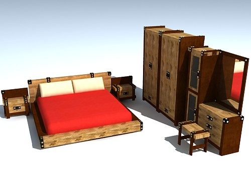 【绝对经典】中式家具之“轩琴家具”3D模型_轩琴家具 卧室组合.jpg