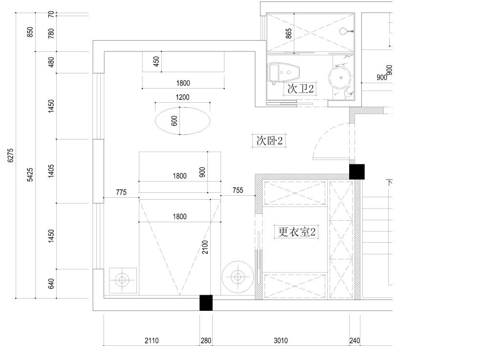 清泉花园别墅B2卧室2方案2-Model.jpg