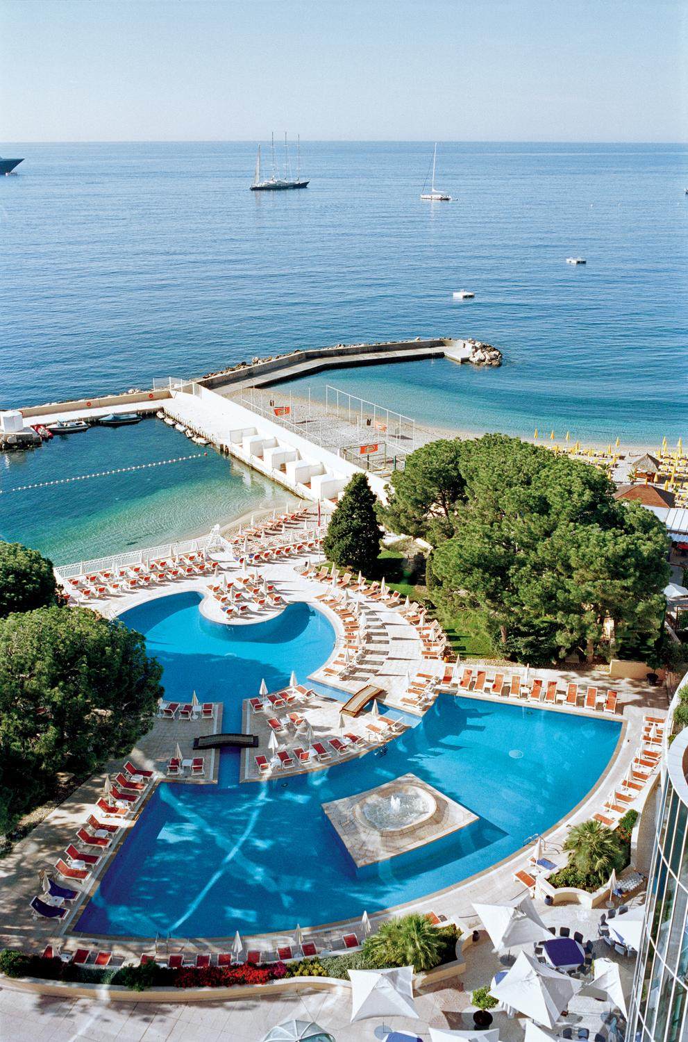 蒙特卡洛 艾美国际海滩酒店 Monte Carlo Le Meridien Beach Plaza_31)Le Meridien Beach Plaza—Terreace &amp; Pools 拍攝者.jpg