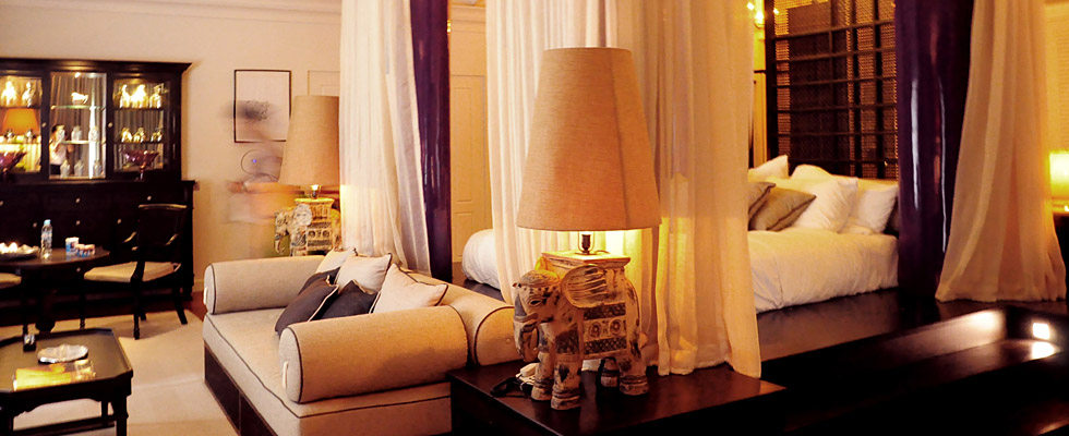 苏梅岛班达灵岩洲际酒店INTERCONTINENTAL SAMUI BAAN TALING NGAM RESORT_Four-poster beds.jpg