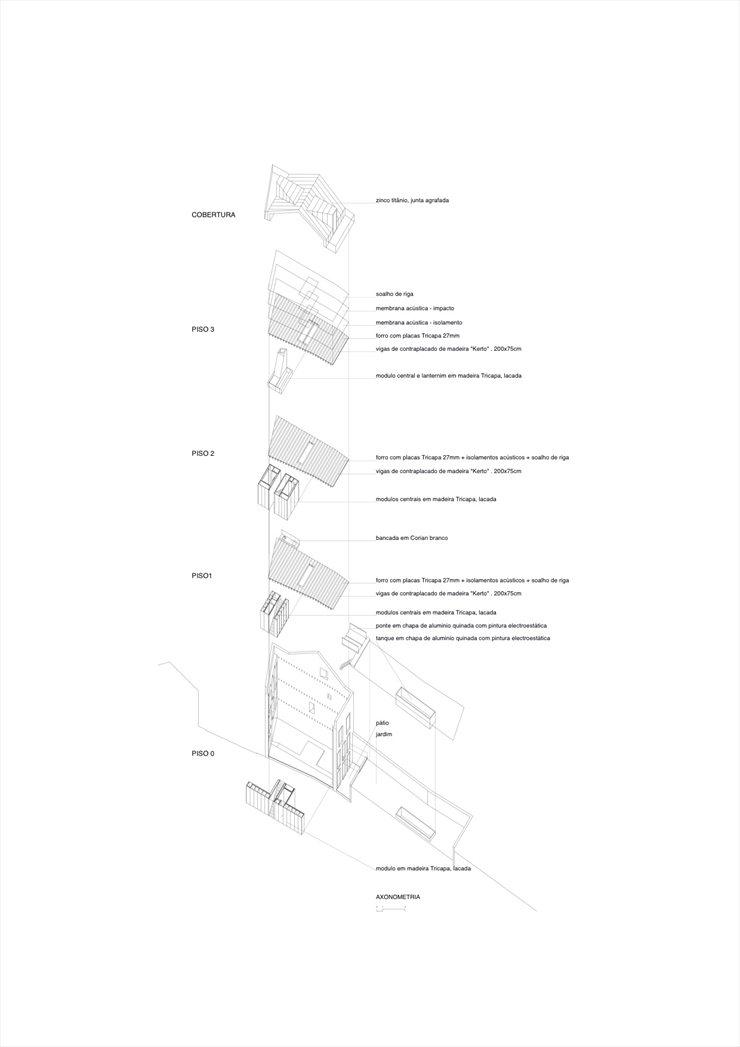 葡萄牙里斯本 Janelas Verdes住宅/pedro domingos arquitectos_AXO1.jpg