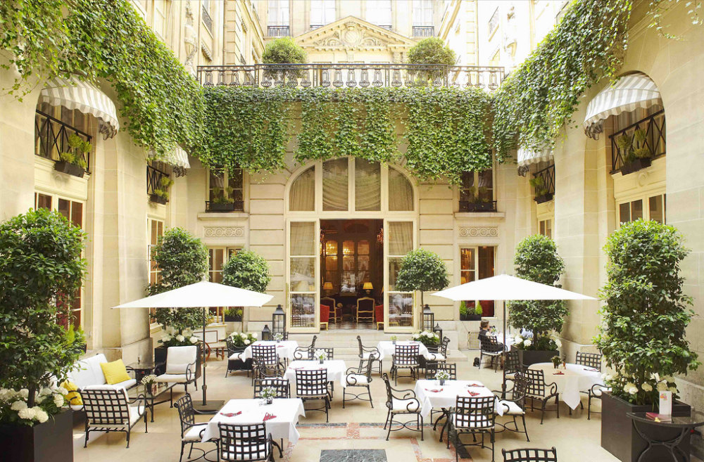 正宗法式宫廷风格巴黎Hôtel de Crillon_The Patio 2.jpg