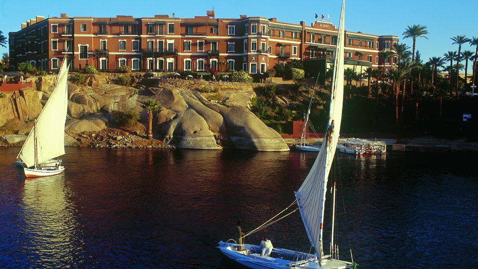 埃及阿斯旺索菲特卡特拉克酒店 Sofitel Legend Old Cataract Aswan_004306-03-exterior-from-Nile-river.jpg