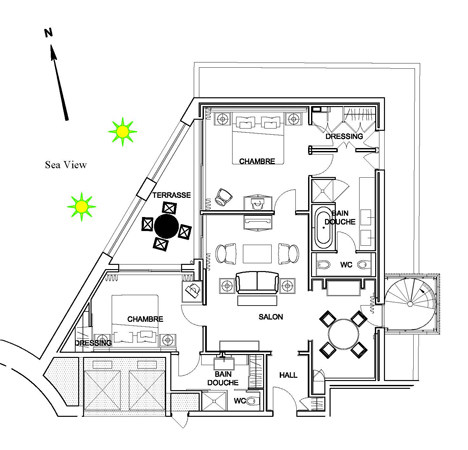 蒙特卡洛海滩酒店 Monte Carlo Beach_BH_Suite_Sunshine.jpg