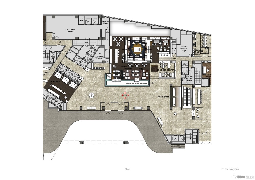 LTW--天津凯悦酒店概念设计方案20100121_03 Lobby Key Plan.jpg