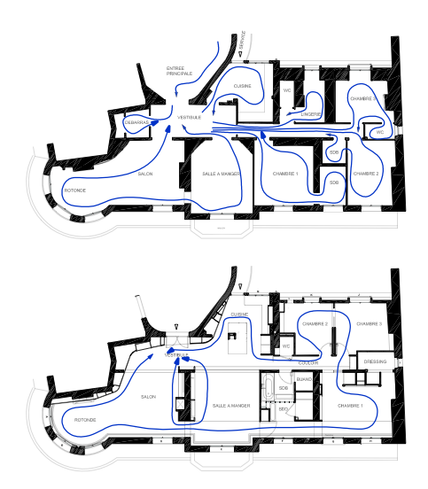 Rimes et Mouvements de Rames 法国巴黎私人住宅_IMG2011080755536906.png