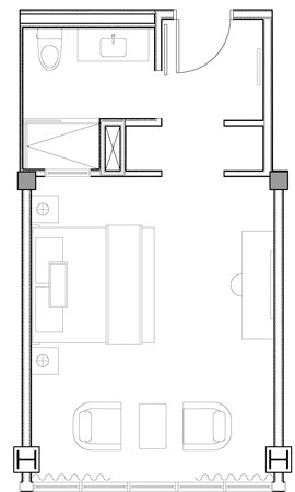 纽约布鲁克林威思酒店 Wythe Hotel_King-Room_2.jpg