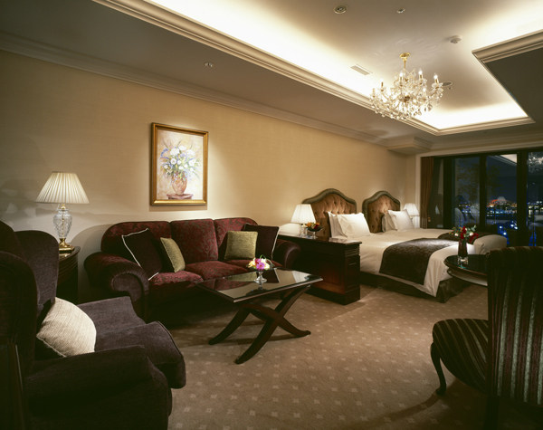 Hotel La Suite Kobe Harborland 日本神户_living room suite (2).jpg