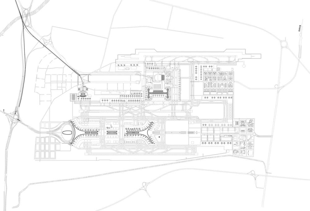 北京新国际机场3航站楼_1235 Site plan.jpg