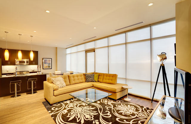 德州休斯顿﻿Hotel Sorella Citycentre_suite-1107-living.jpg