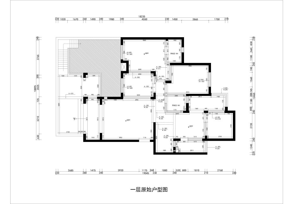 一层原始结构图