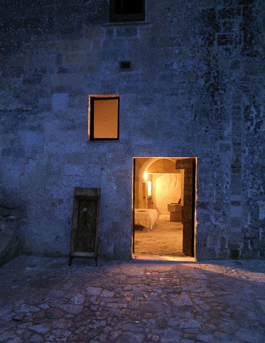 意大利梅特拉的 Sassi 区 Sextantio Le Grotte della Civita 酒店_camere-02.jpg