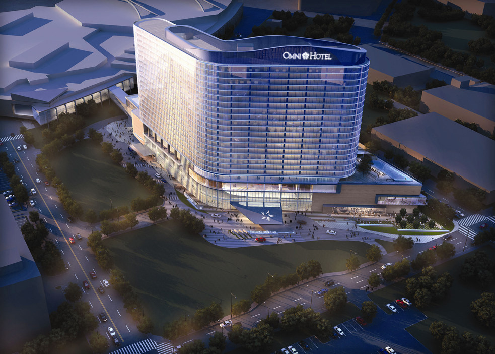 Omni Dallas Hotel   达拉斯_DCCH_AerialDusk.jpg