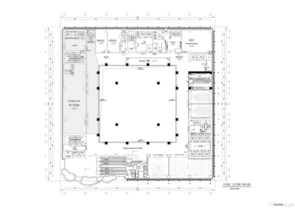 KCA-上海证大喜马拉雅艺术酒店平面图_2F - 2009.05.jpg