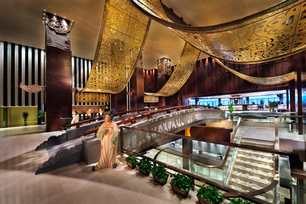 西安凯宾斯基酒店 Kempinski Hotel Xi'an China_Print_XIY1LobbyentranceL.jpg