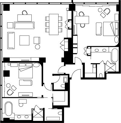 上海浦东四季酒店( Four Seasons Hotel Shanghai Pudong)_PUD_FP_04_2BEDSTE_1_floorplan.jpg