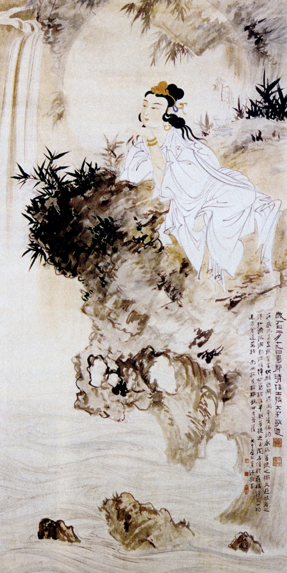 [中国现代十大名画家作品选]_水月观音.jpg