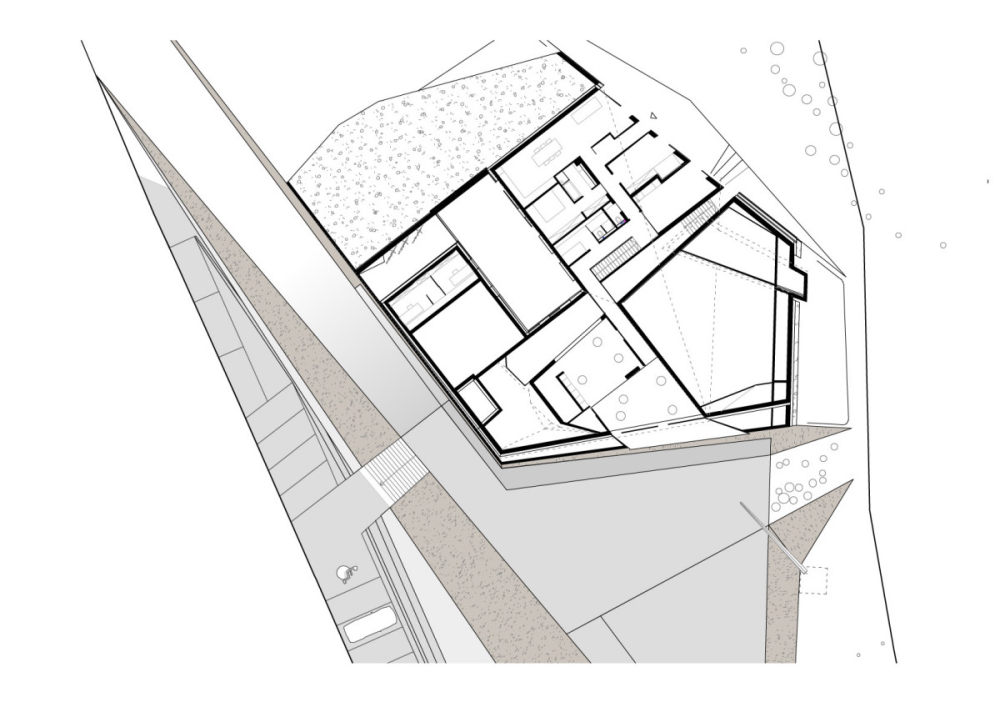 奥地利的现代教堂- OASE  \ x architekten_x-architekten_OASE_upper-plan.jpg