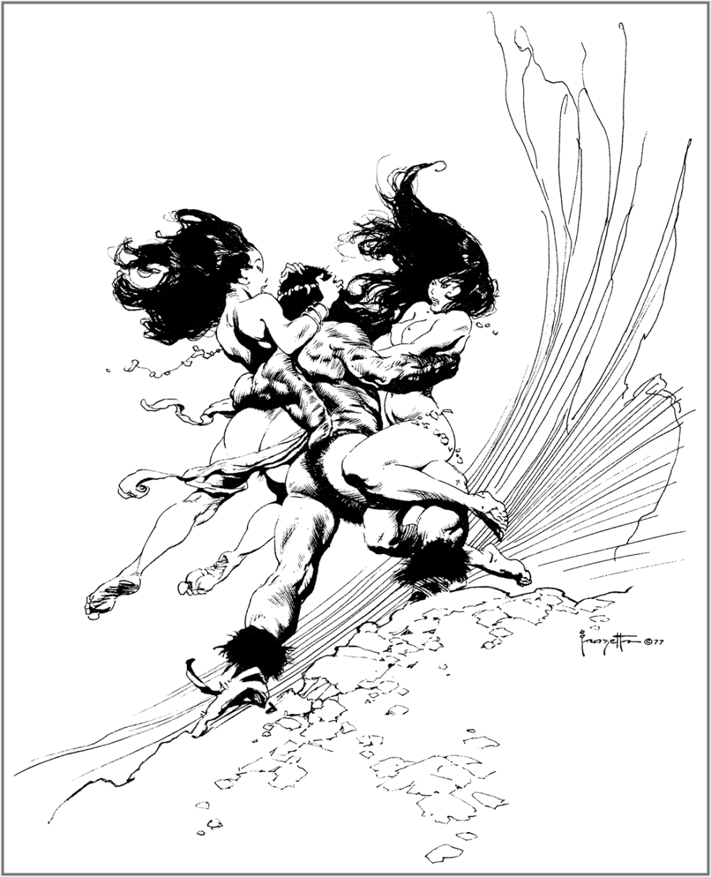 XXX_011L_Frank_Frazetta_Women_of_the_Ages_Plate_IV.png