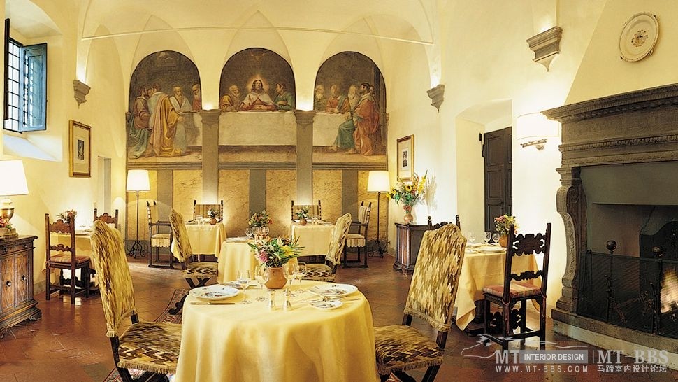 意大利佛罗伦斯圣米歇尔别墅酒店 Villa San Michele_002656-08-dining-room.jpg