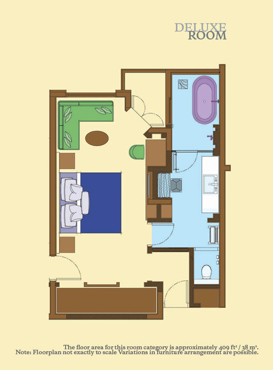 巴厘岛努沙杜威斯汀度假酒店 The Westin Resort Nusa Dua, Bali_Deluxe-Room-Layout.jpg