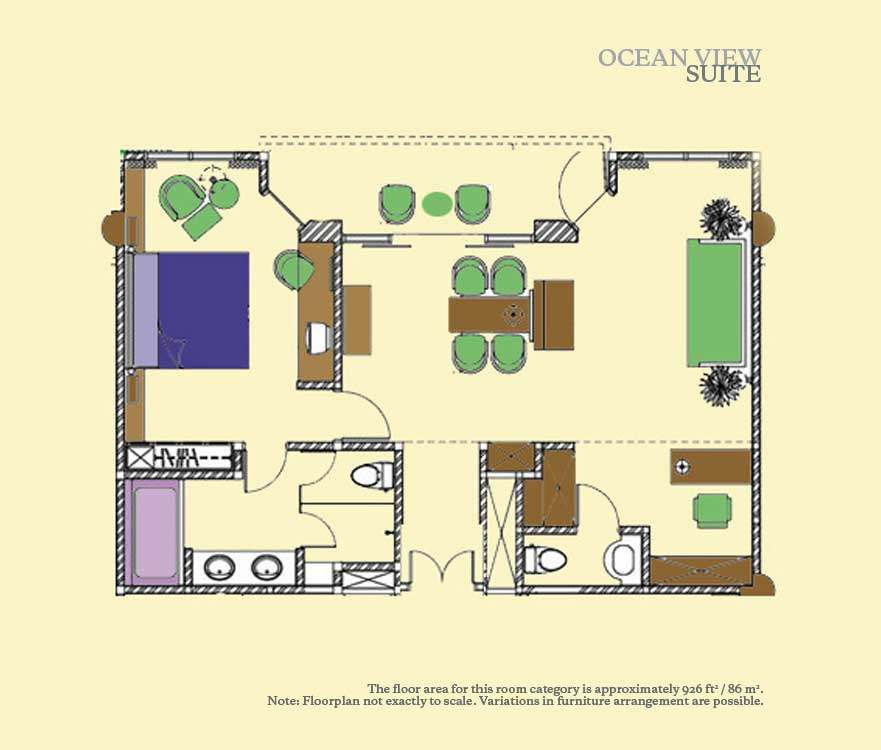 巴厘岛努沙杜威斯汀度假酒店 The Westin Resort Nusa Dua, Bali_Ocean-View-Suite-Layout.jpg