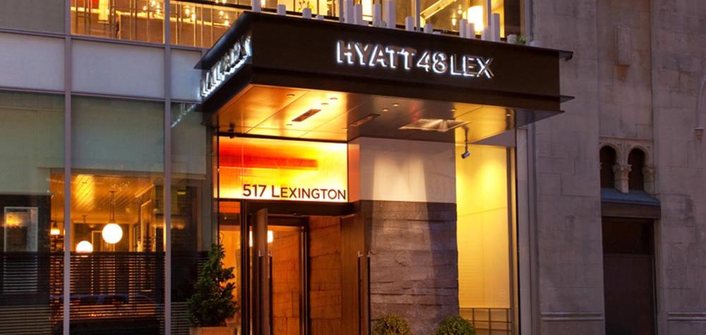 纽约曼哈顿凯悦莱克斯48酒店 Hyatt 48 Lex_hotel exterior 2.jpg