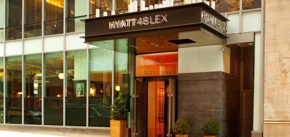 纽约曼哈顿凯悦莱克斯48酒店 Hyatt 48 Lex_hotel exterior 3.jpg